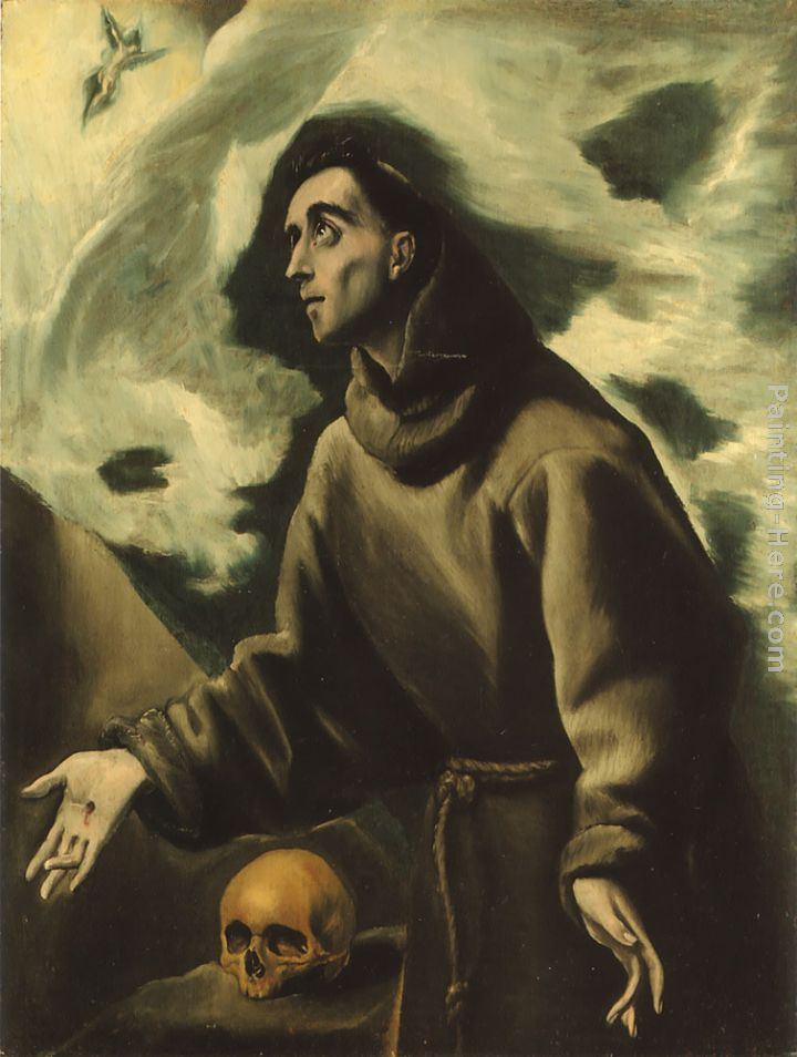 El Greco Saint Francis receiving the Stigmata